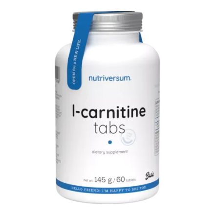 Nutriversum L-Carnitine Tabs - 60 tabletta