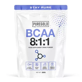   PureGold BCAA 8:1:1 étrend-kiegészítő italpor - Lemonade 280g