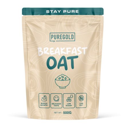 PureGold Breakfast Oat zabkása-Chocolate Cherry 500g