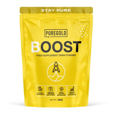 PureGold Boost Pre-Workout - Green Apple 330g
