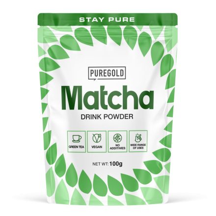 PureGold Matcha tea-Ízesítettlen 100g