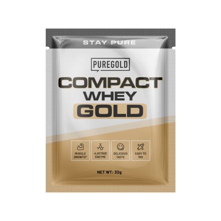 PureGold Compact Whey Gold fehérjepor - DUBAI WHITE CHOCOLATE 32g