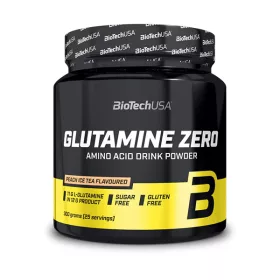 BIOTECHUSA Glutamine Zero barackos ice tea - 300g