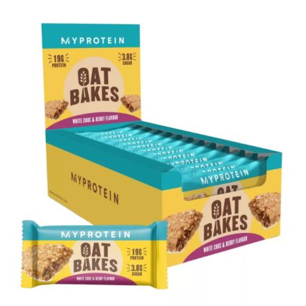 MYPROTEIN OAT BAKES ZABSZELET - BOGYÓS GYÜMÖLCS & FEHÉRCSOKOLÁDÉ, 75g