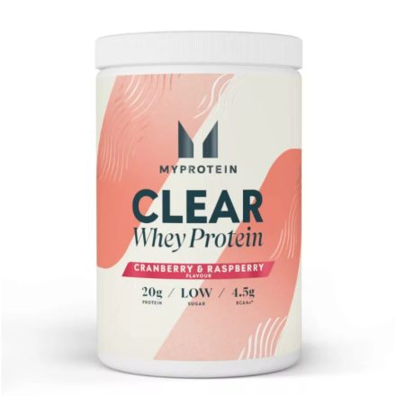 MYPROTEIN CLEAR WHEY ISOLATE - VÖRÖSÁFONYA & MÁLNA - 500G