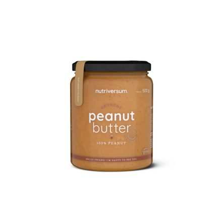 Nutriversum Peanut Butter mogyoróvaj ropogós 500 g