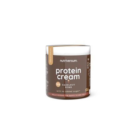 Nutriversum Protein Cream hazelnut bomb desszertkrém 250 g