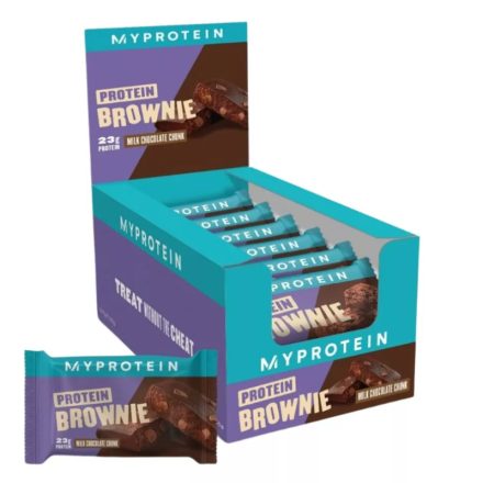 MYPROTEIN PROTEIN BROWNIE - CSOKOLÁDÉDARABOS, 12x75g