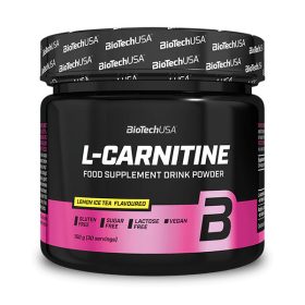  BIOTECHUSA L-Carnitine flavoured drink powder citromos ice tea - 150g