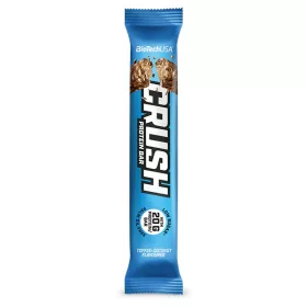 BIOTECHUSA Crush Bar toffee-kókusz  - 64g
