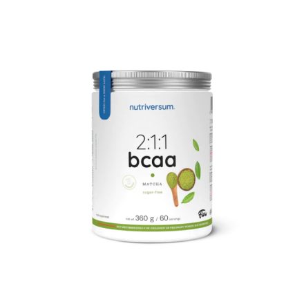 Nutriversum 2:1:1 BCAA Sugar Free matcha 360 g