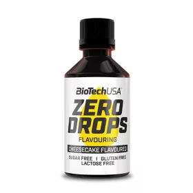 BIOTECHUSA Zero Drops ízesítőcsepp - sajttorta 50 ml