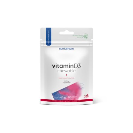 Nutriversum Vitamin D3 rágótabletta 60 db
