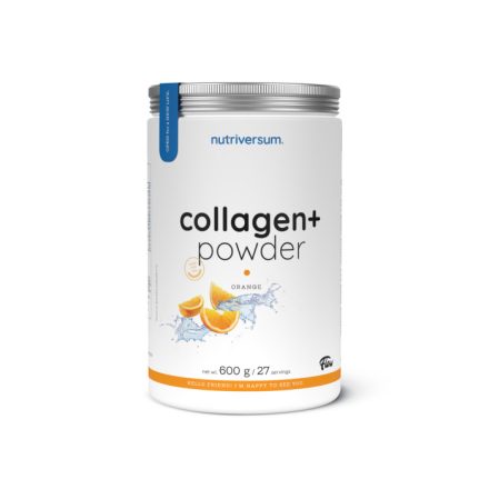 Nutriversum Collagen+ Powder narancs kollagén italpor 600 g