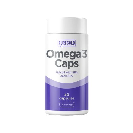 PureGold Omega 3 halolaj kapszula 40 db
