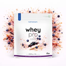   Nutriversum Whey Pro fehérjepor- Áfonyás sajttorta 1000 g 