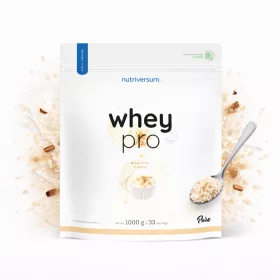 Nutriversum Whey Pro fehérjepor- Tejberizs 1000 g 