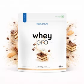 Nutriversum Whey Pro fehérjepor- Tiramisu 1000 g 