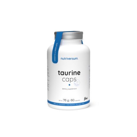 Nutriversum Taurine Caps taurin kapszula 60 db