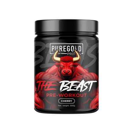 PureGold The Beast étrend-kiegészítő italpor 300 g cseresznye