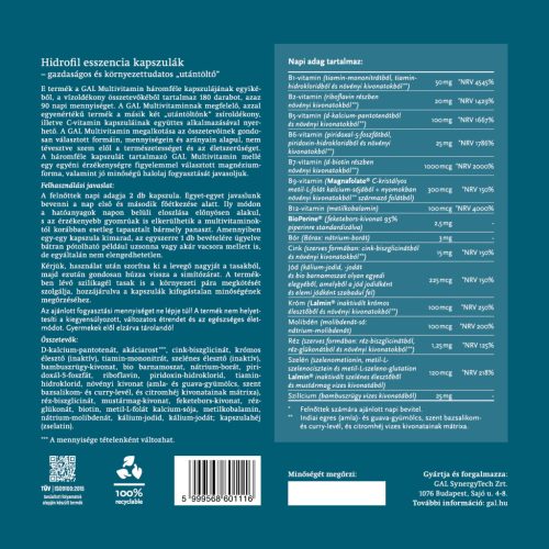 GAL Multivitamin-90 adagos utántöltő