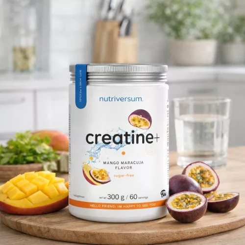 Nutriversum  Creatine+ Sugar Free 300 g mango-maracuja