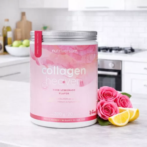Nutriversum Collagen Heaven 300 g Rózsa-limonádé
