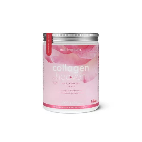 Nutriversum Collagen Heaven 300 g Rózsa-limonádé