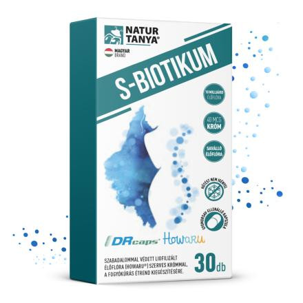 Natur Tanya SLIMBIOTIKUM – lactis 420 HOWARU® Shape testsúlycsökkentő probiotikum kapszula 30 db