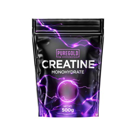 PureGold Creatine Monohydrate KREATIN-MONOHIDRÁT italpor - 500g Ízesítetlen