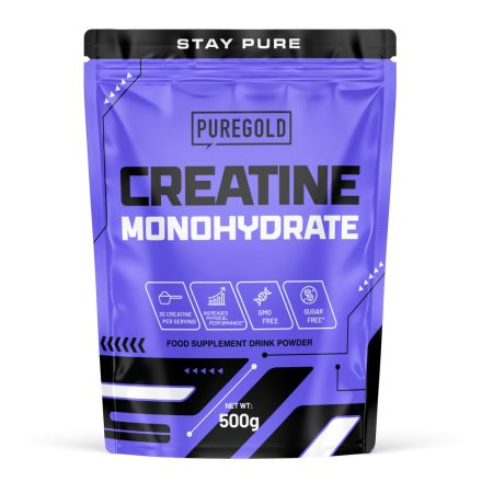 PureGold Creatine Monohydrate KREATIN-MONOHIDRÁT italpor - 500g Cherry lime