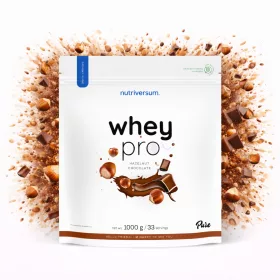   Nutriversum Whey Pro fehérjepor- Mogyorós csokoládé 1000 g 