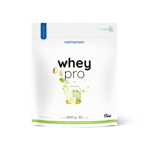 Nutriversum Whey Pro fehérjepor- Pisztácia 1000 g 