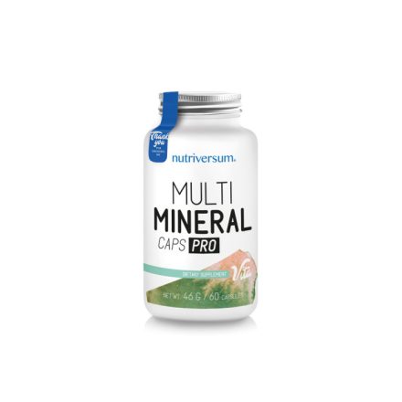 Nutriversum Multimineral Caps Pro multivitamin kapszula - 60 db