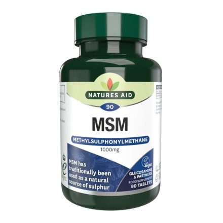 Natures Aid MSM tabletta 1000 mg 90 db