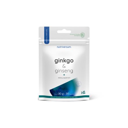 Nutriversum Ginkgo + Ginseng 30 db