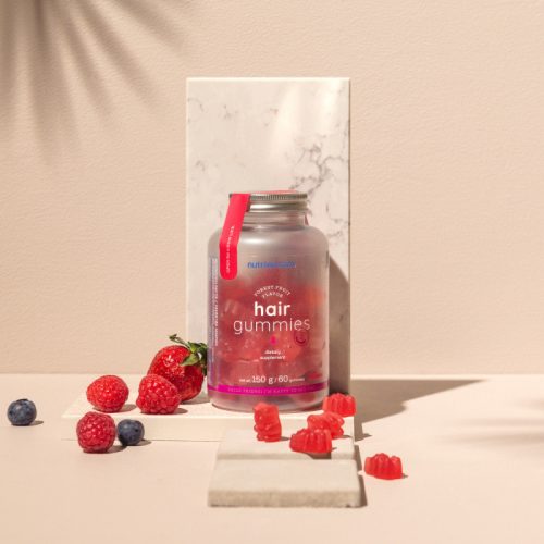 Nutriversum Hair Gummies  cukormentes hajvitamin gumitabletta 60 db