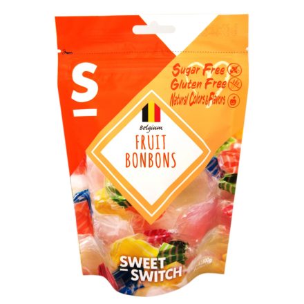 Sweet Switch Fruit Bonbons cukorka 100 g