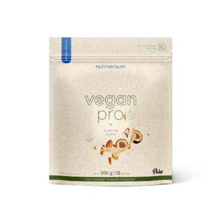 Nutriversum Vegan Pro vegán fehérjepor többféle ízben-marcipán 500 g