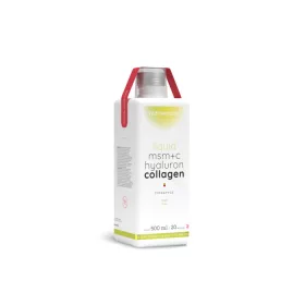   Nutriversum Liquid MSM+C Hyaluron Collagen kollagén ital-ananász 500 ml