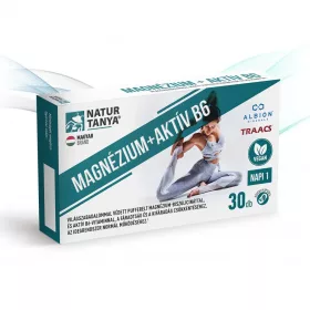 Natur Tanya Magnézium+Aktív B6-30db (lejárat:2026.03)