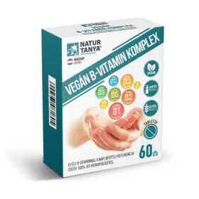 Natur Tanya VEGÁN B-VITAMIN KOMPLEX-60 db