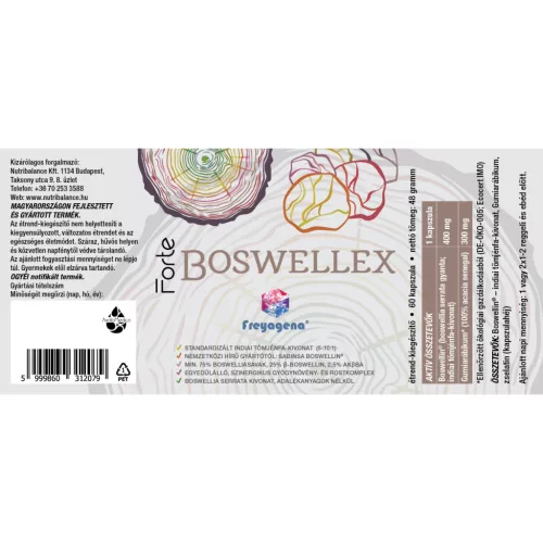 Freyagena Forte Boswellex kapszula 60 db
