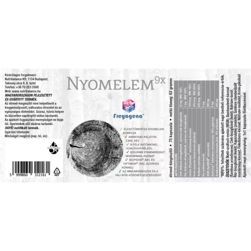 Freyagena Nyomelem 9X kapszula 75 db