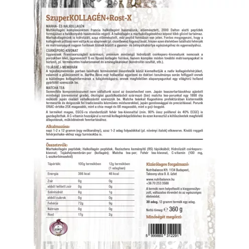 Freyagena SzuperKOLLAGÉN+Rost-X por 360 g