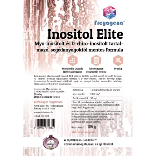 Freyagena Inositol Elite por 105 g