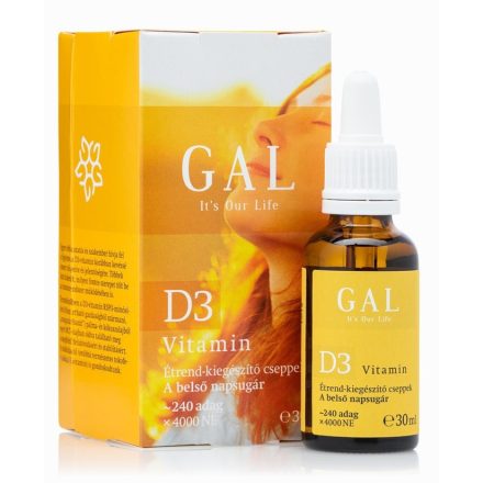 GAL D3 vitamin cseppek 30 ml