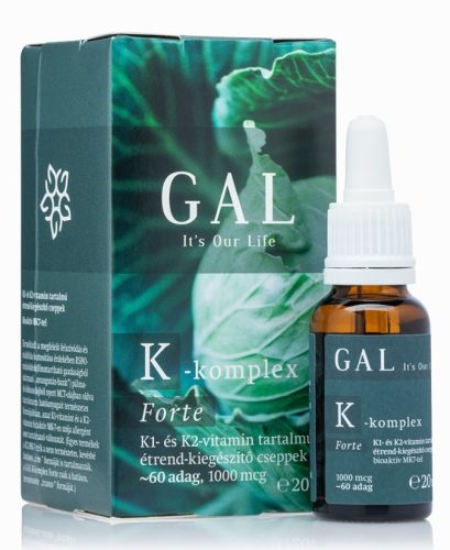 GAL K-komplex vitamin Forte vitamin cseppek 1000 mcg 20 ml