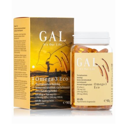 GAL Omega-3 Eco halolaj kapszula 60 db