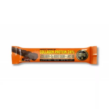 Hello Keto kollagénprotein szelet csoki ízű 40 g